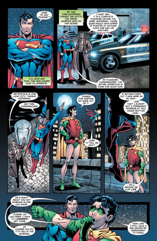Superman 700 pg. 28 - published by P: Dan Jurgens I: Norm Rapmund